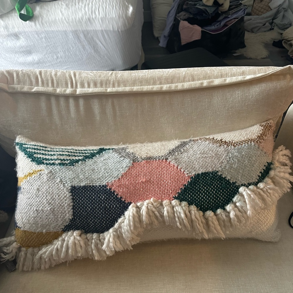 Anthropologie throw pillow